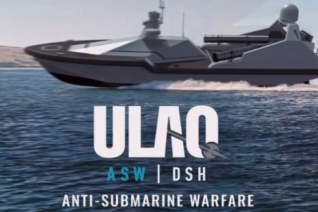 بدء التجارب البحرية لأول سفينة تركية مسلحة غير ماهولة (ULAQ) Oooo_110
