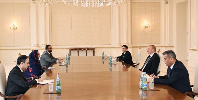 الرئيس الأذربيجاني يستقبل وزيرا باكستانيا وسط محادثات حول صفقة طائرات JF-17 Thunder Zobaid10