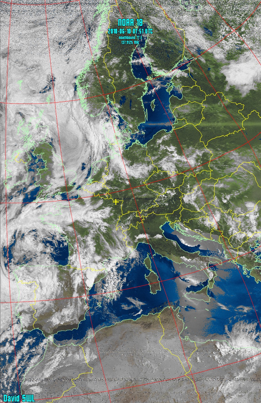 Réception Noaa-18 ( Vidéo )  510