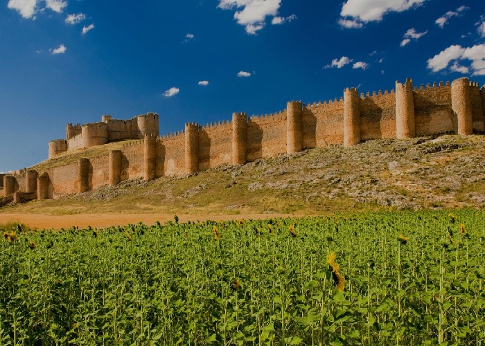 Berlanga de Duero-slottet, Spanien Berlan10