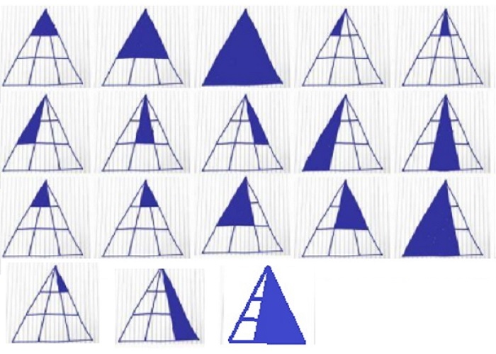 Hvor mange trekanter? Trekan14