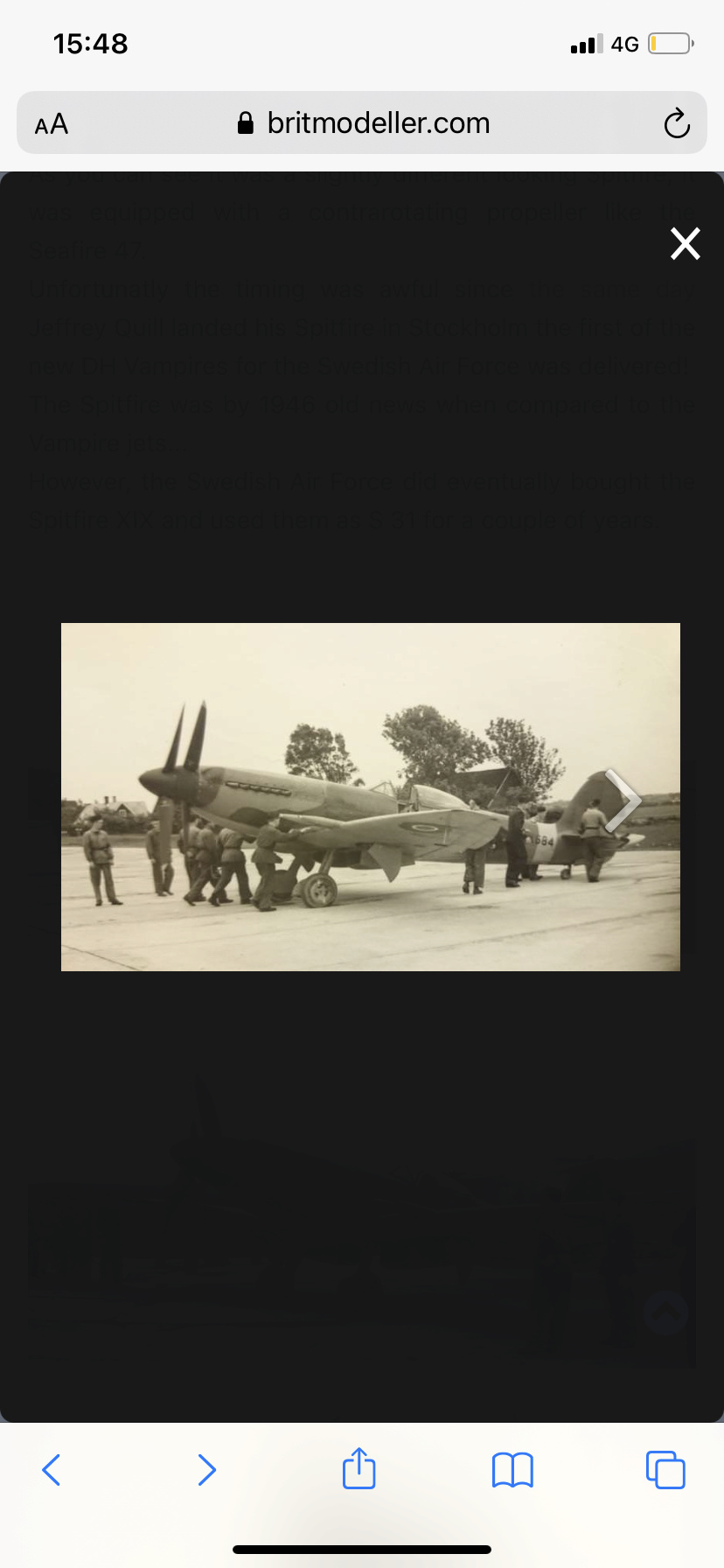 Spitfire MK 22 1/48 Eduard  - Page 2 27829910