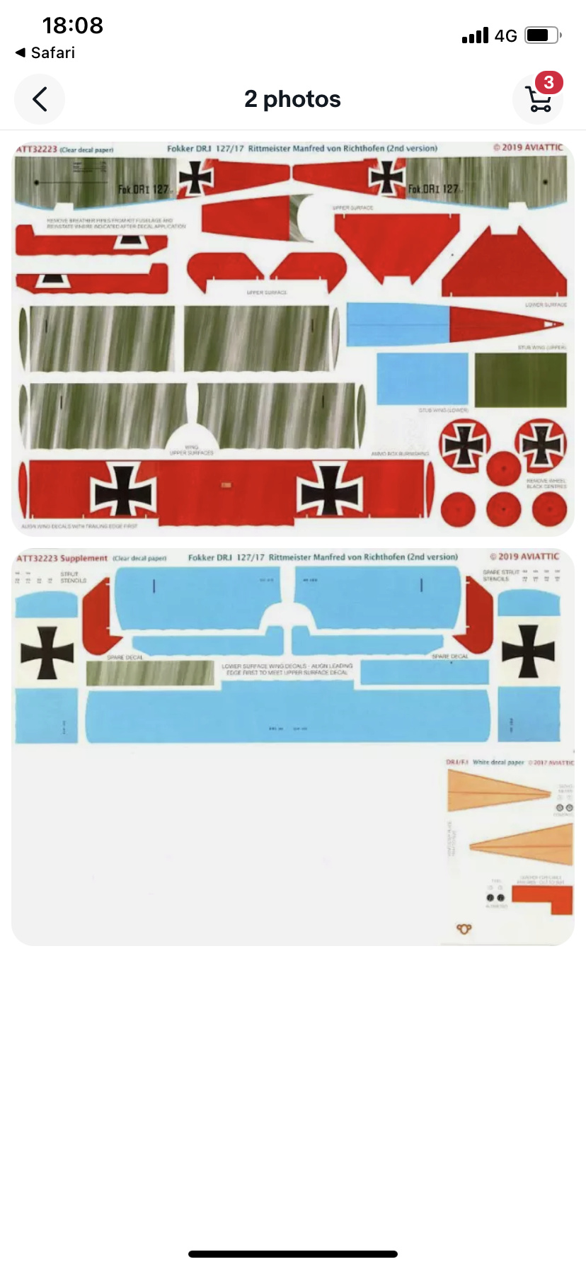 [Meng] 1/32 - Fokker Dr.1  (fdr1) - Page 6 4de70910