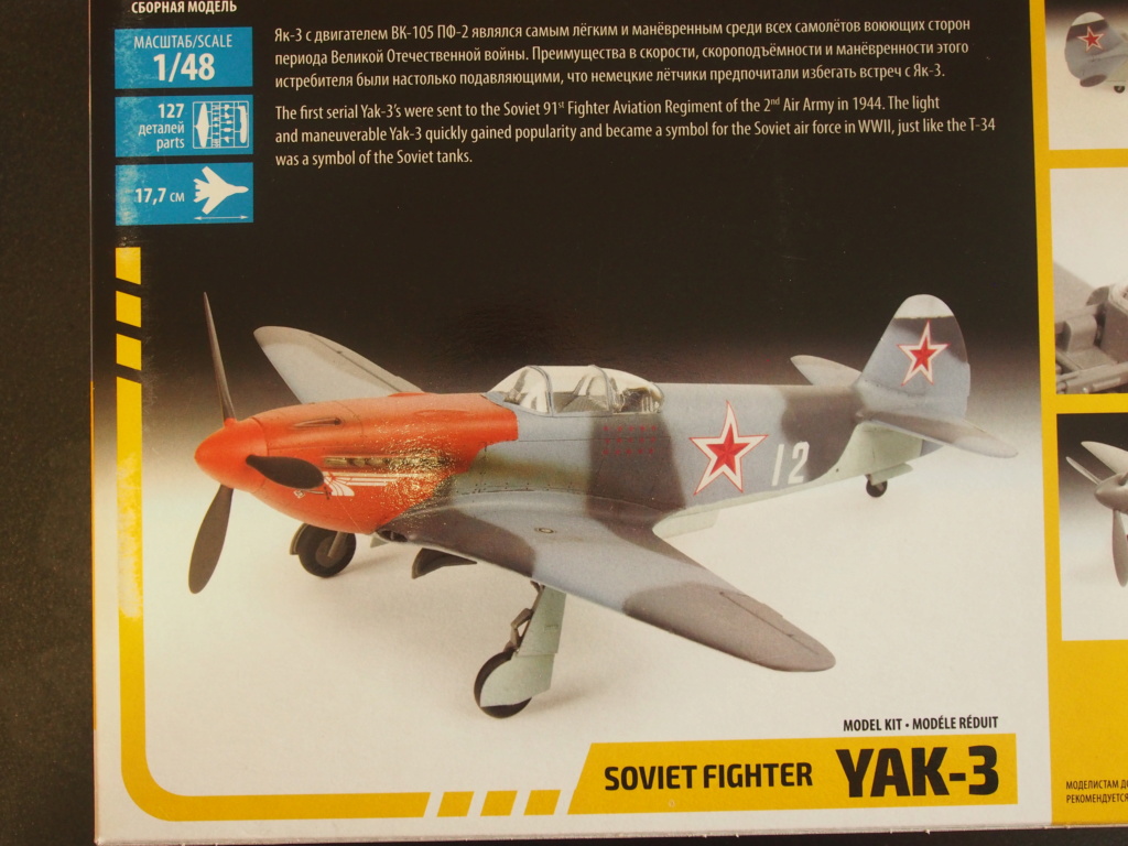 [Concours"L'Aviation Russe"] Yakovlev Yak 3 - Zvezda - 1/48 P1010174