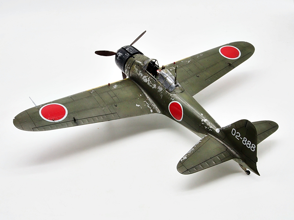 [Concours "Guerre du Pacifique 1941-1945"] Mitsubishi A6M2b Hasegawa 1/48  - Page 10 Yukio_45