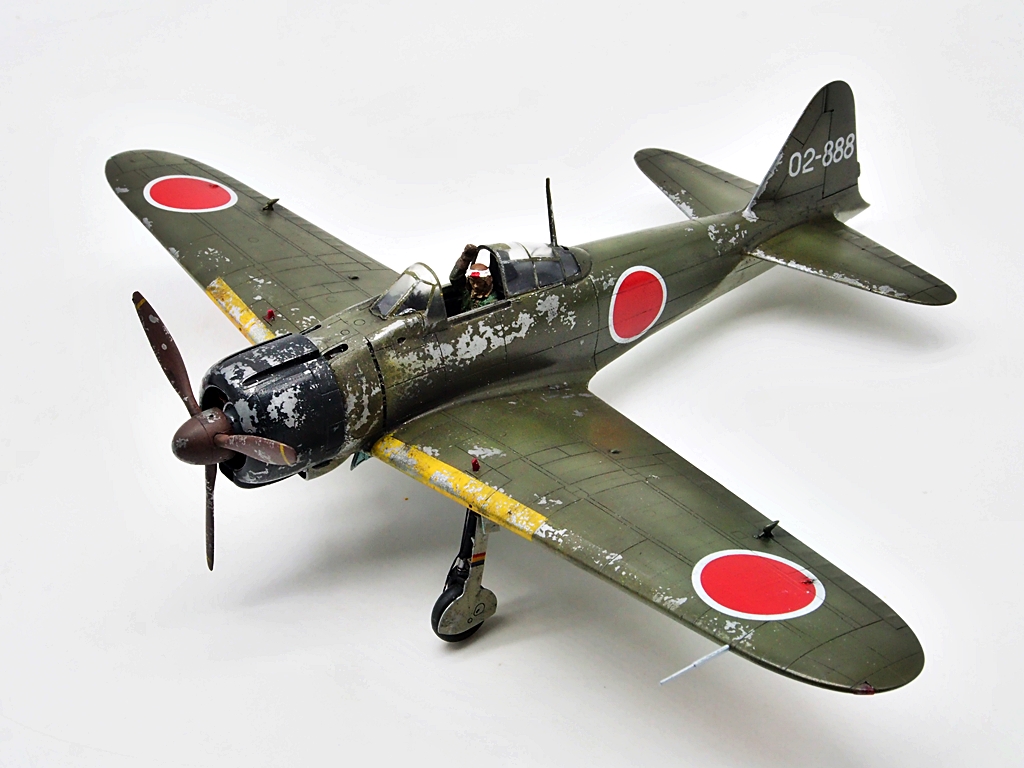 [Concours "Guerre du Pacifique 1941-1945"] Mitsubishi A6M2b Hasegawa 1/48  - Page 10 Yukio_47