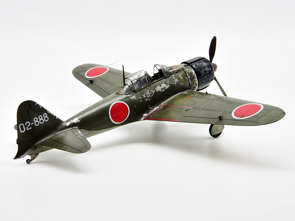 [Concours "Guerre du Pacifique 1941-1945"] Mitsubishi A6M2b Hasegawa 1/48  - Page 10 Yukio_48