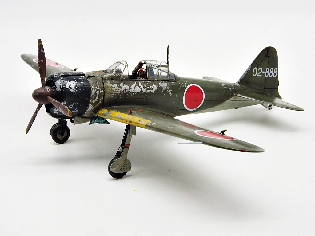 [Concours "Guerre du Pacifique 1941-1945"] Mitsubishi A6M2b Hasegawa 1/48  - Page 10 Yukio_50