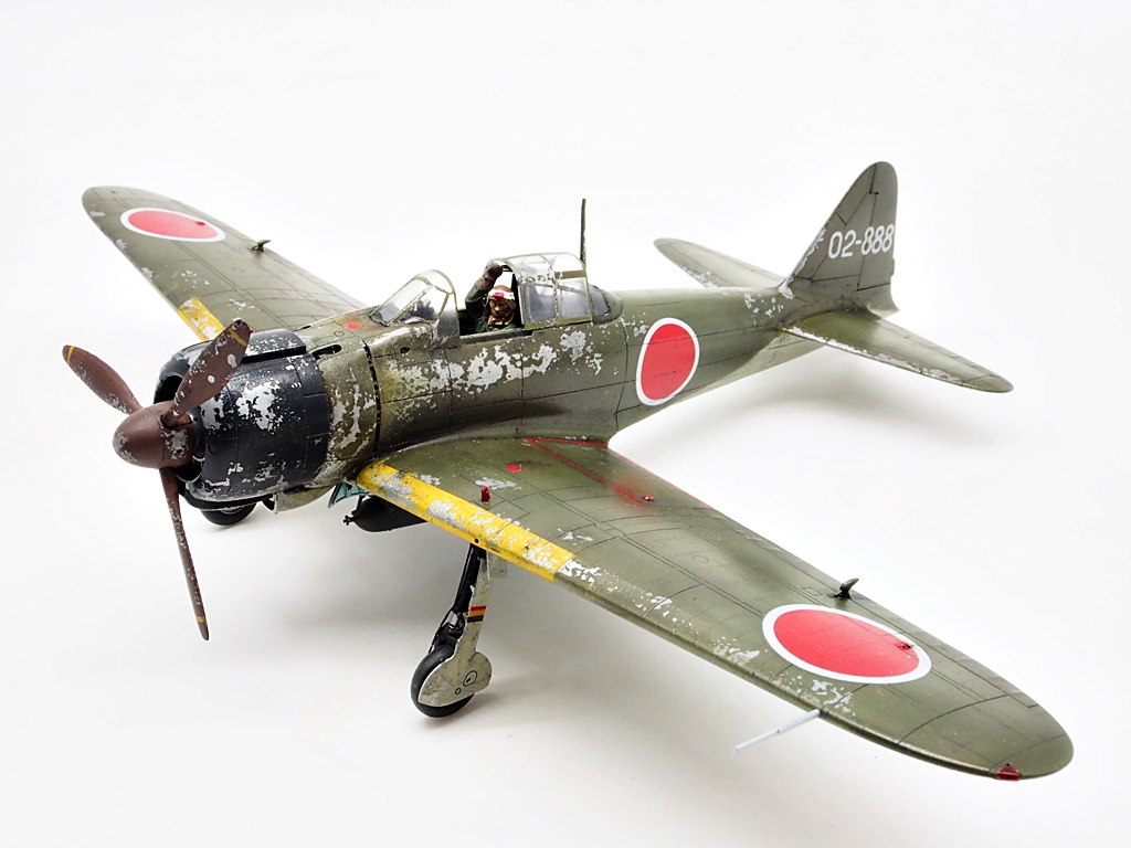 [Concours "Guerre du Pacifique 1941-1945"] Mitsubishi A6M2b Hasegawa 1/48  - Page 10 Yukio_52