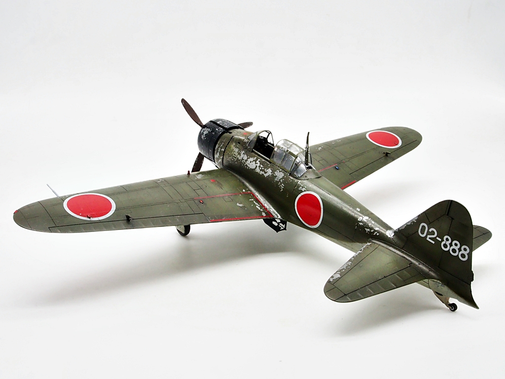 [Concours "Guerre du Pacifique 1941-1945"] Mitsubishi A6M2b Hasegawa 1/48  - Page 10 Yukio_54