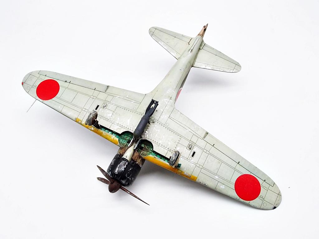 ( Vitrine concours- "la guerre du Pacifique 1941-1945 " ) Mitsubishi A6M2b Hasegawa 1/48 e Yukio_63