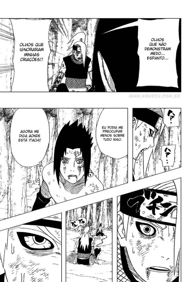 Porque Deidara não usou C3 contra Sasuke? Narut224