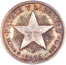 Cuba 20 Centavos 1915 Patria y Libertad Cuba_117