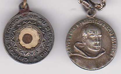 Medalla relicario Padre Francisco de Jesús María y José Palau, OCD Medall12