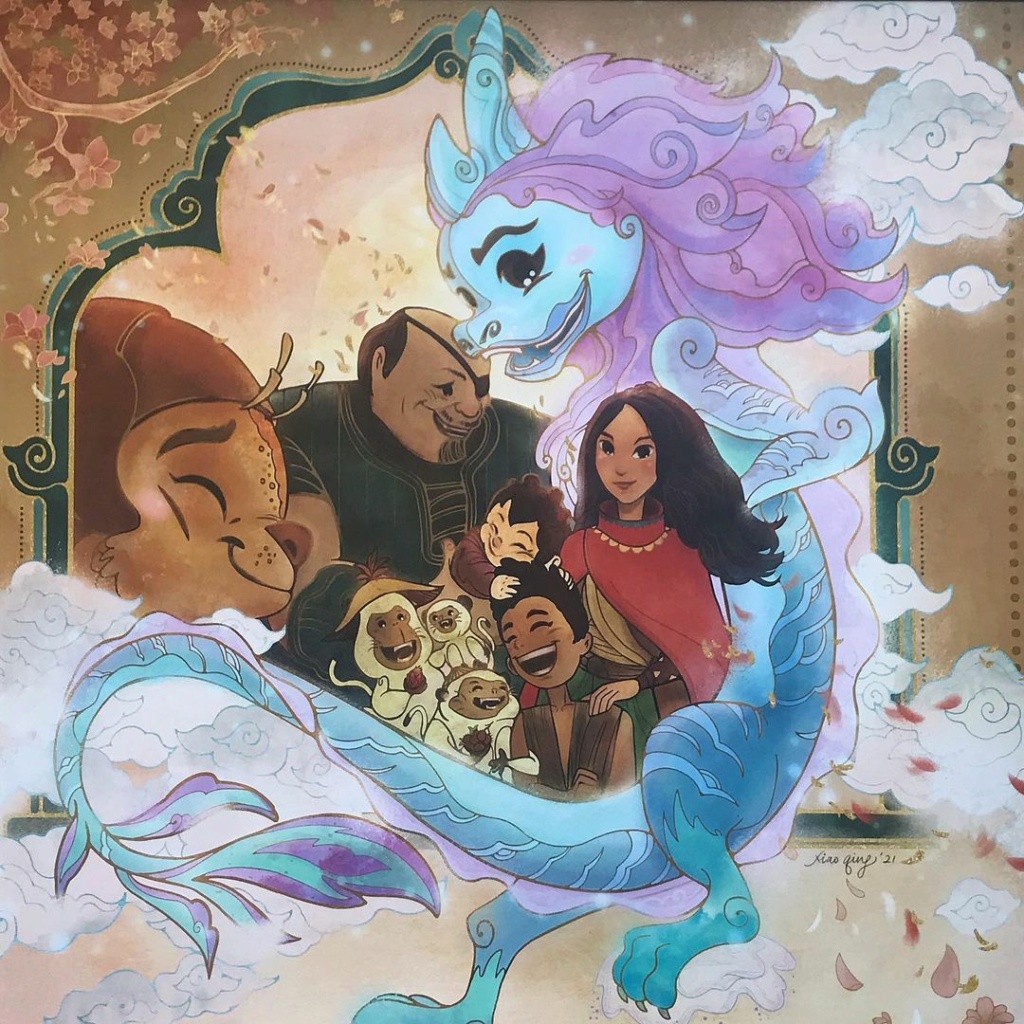 Raya et le Dernier Dragon [Walt Disney - 2021] - Page 25 Mural11