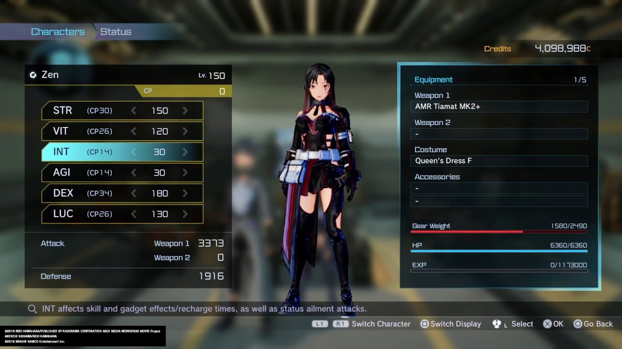 BandaiNamco - Review: Sword Art Online Fatal Bullet (PS4 Retail) Build10