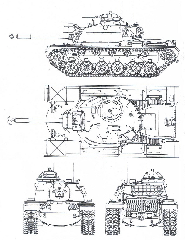 M48 et M60 Esci Patton10
