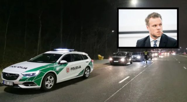 Neliečiamųjų kastos atstovas Gabrielius Landsbergis įkliuvo policijai Screen25