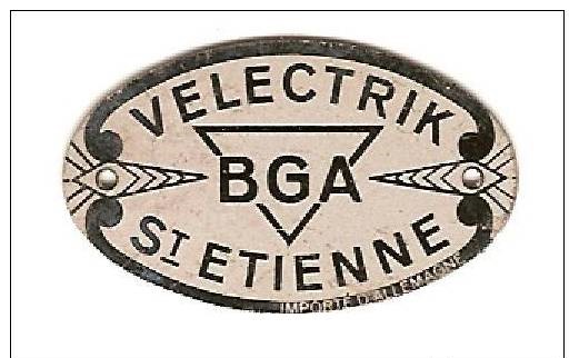 BGA ( Blanchard- Grange Armes ) années 30/40 , équipé du Velektric Bga-311