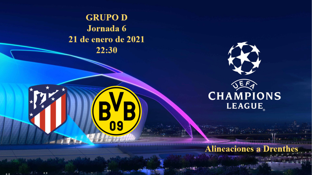 [Jornada 6 - Grupo D] At. Madrid - Borussia Dortmund Atm-bv10