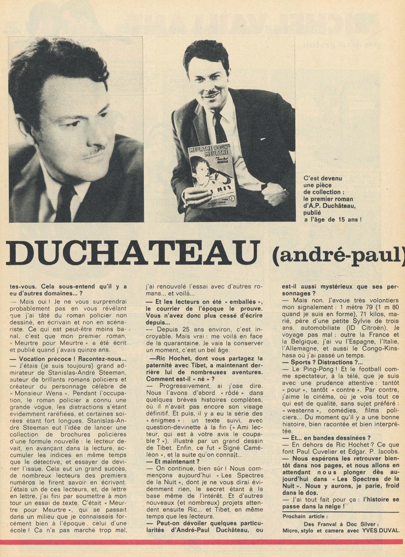 Les dessinateurs peu connus de Pilote, infos et interviews rares - Page 23 1969-310