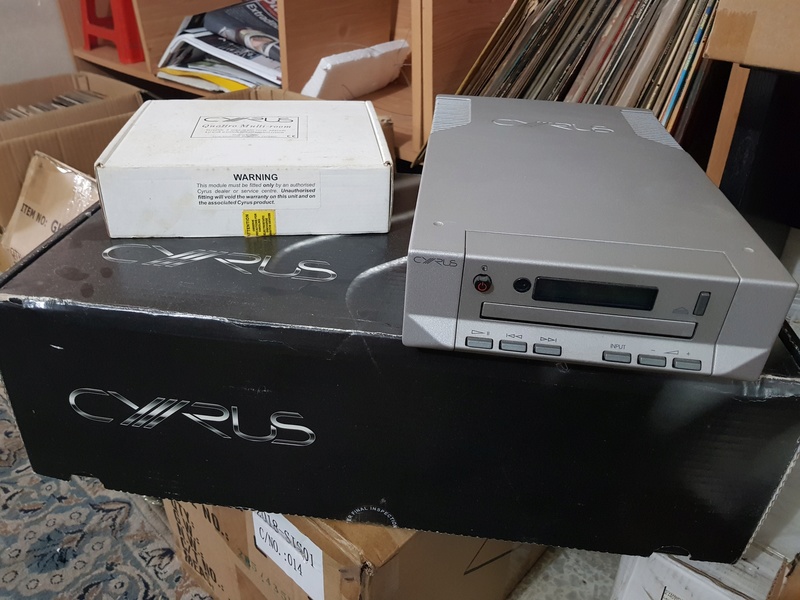 SOLD - Cyrus Quattro (All in 1 CD Player) - with wireless remote control system 20180610