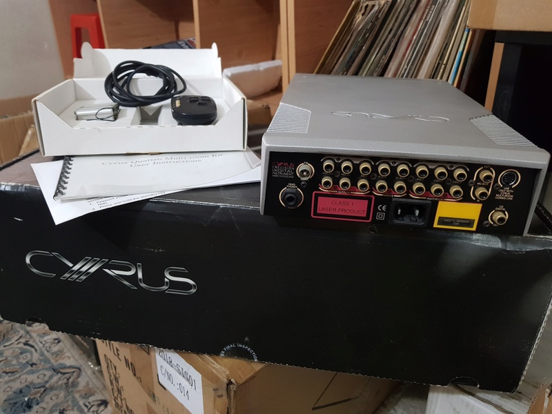 SOLD - Cyrus Quattro (All in 1 CD Player) - with wireless remote control system 20180612