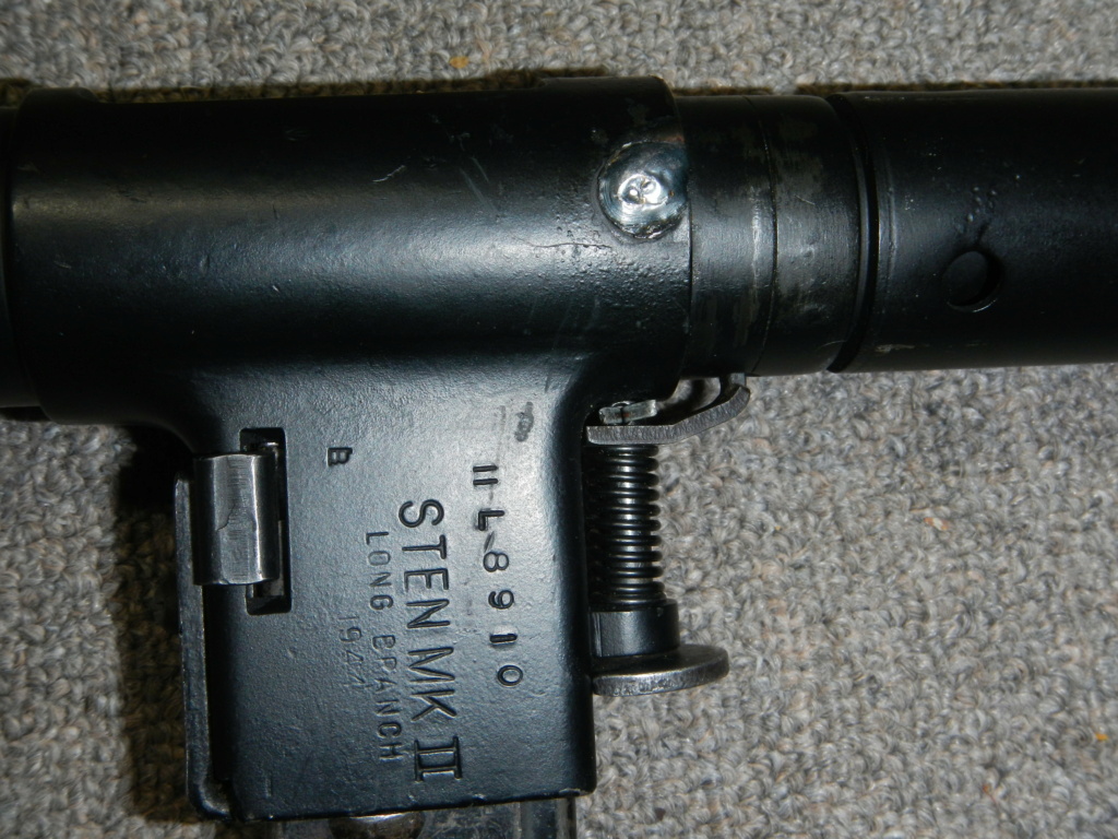 Sten MK II fabriqué par Small Arms Limited à Long Branch, Ontario, Canada 1422