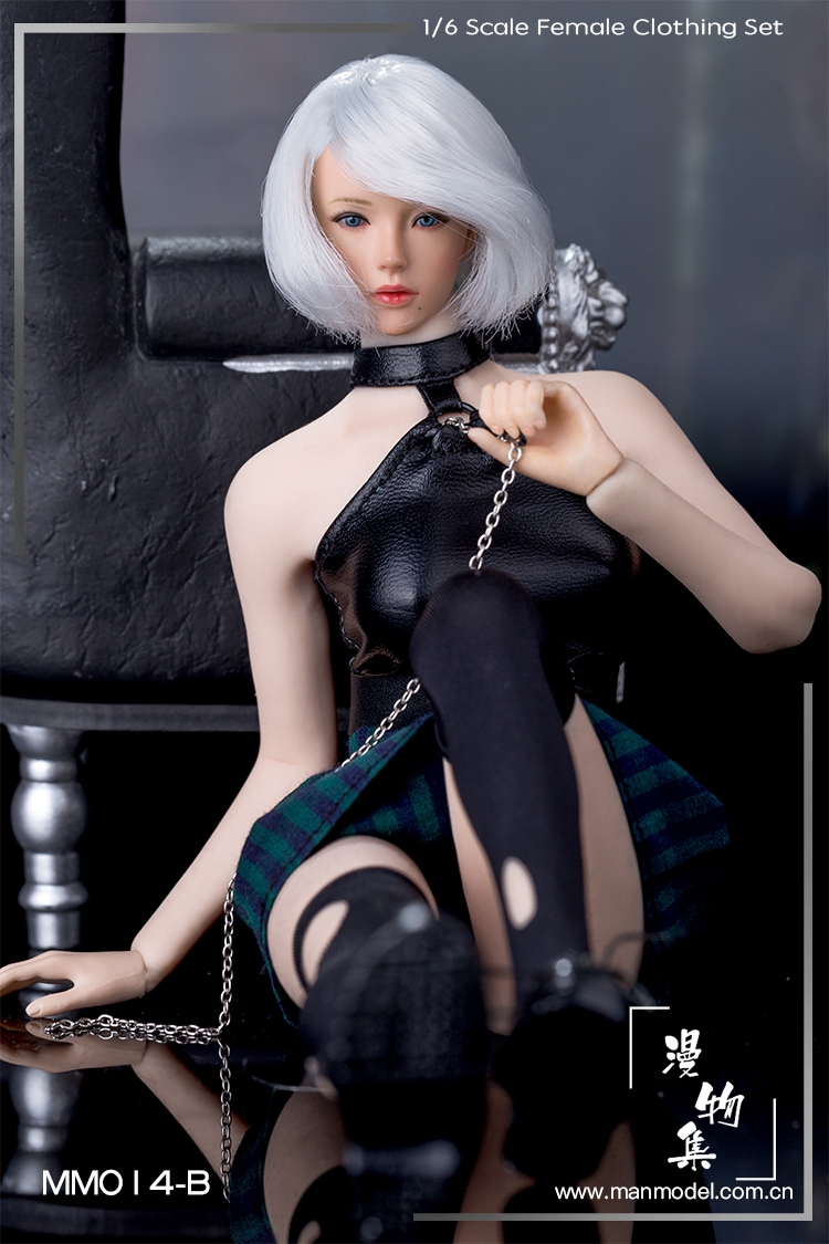 NEW PRODUCT: Diffuser Collection Manmodel 1/6 Doll Costume Series MM014 Punk Girl Costume Set (2 styles) 10420710
