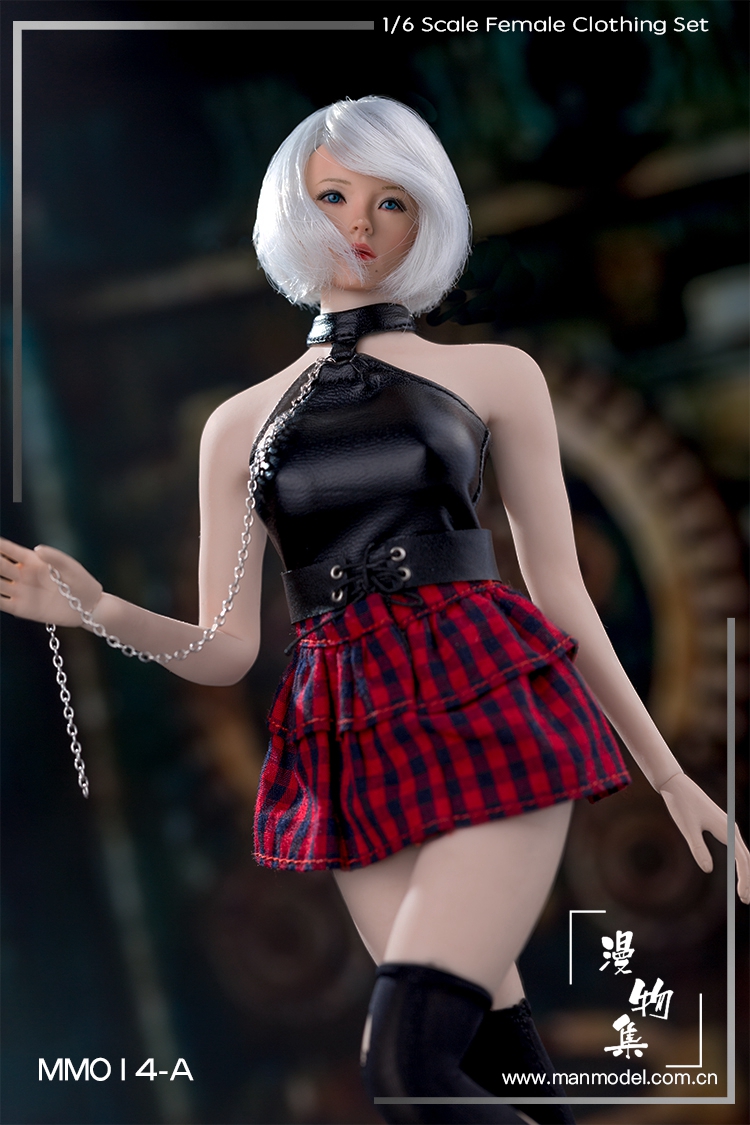 clothing - NEW PRODUCT: Diffuser Collection Manmodel 1/6 Doll Costume Series MM014 Punk Girl Costume Set (2 styles) 111