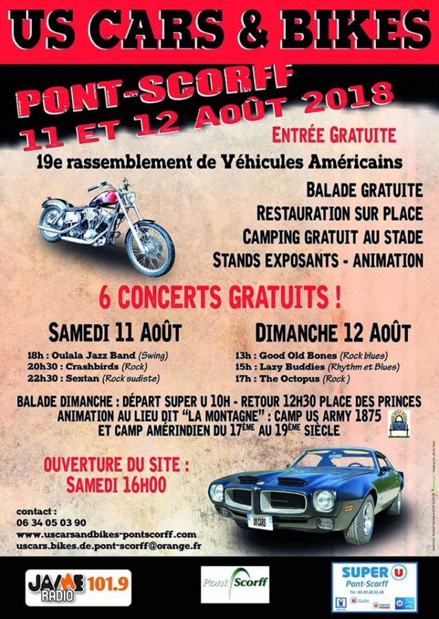 rassemblement us cars à Pont-Scorff le 11-12  août 2018  34610510