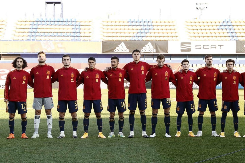 Hilo de la selección de España sub 21 e inferiores 20201013