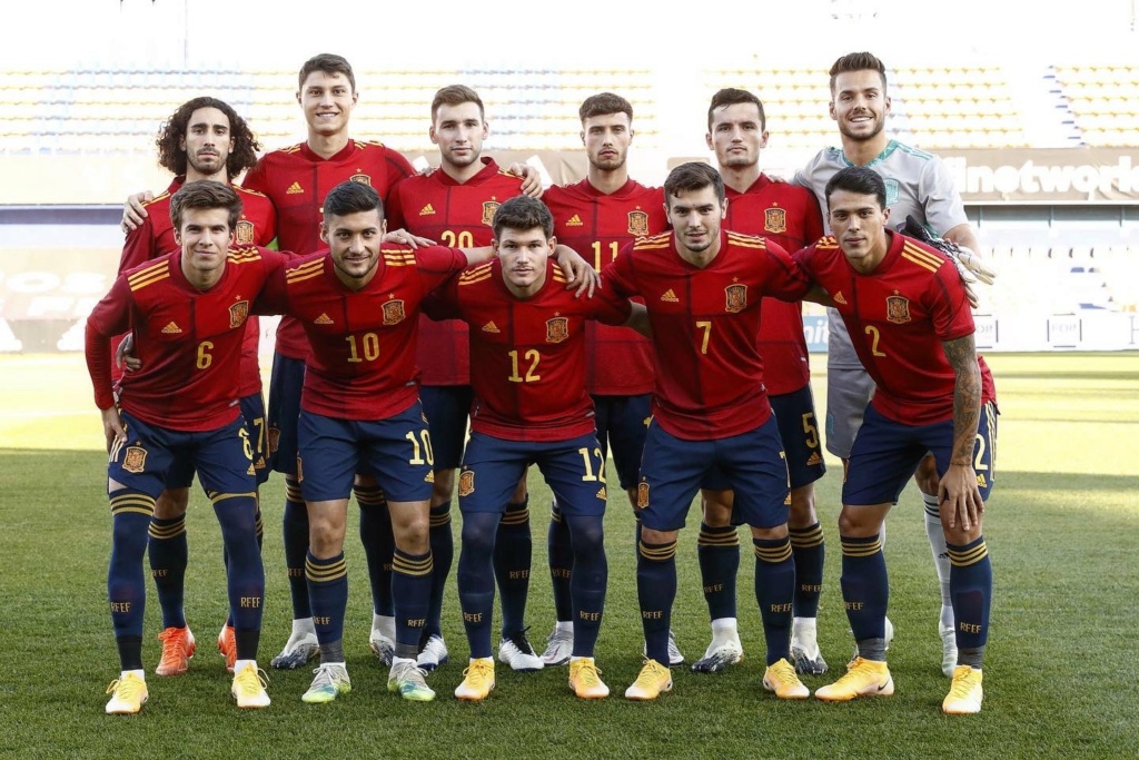 Hilo de la selección de España sub 21 e inferiores 20201014