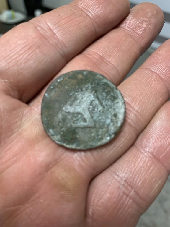 Moneda de la Isla de Man. One penny 1733. 1ae47710