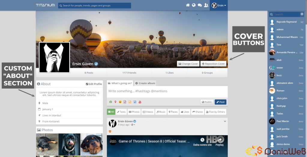 Sngine - The Ultimate PHP Social Network Platform v3.11.1 NULLED 5_be2611