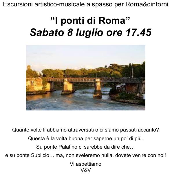 I Ponti di Roma - Escursione musicale - Sabato 8 luglio, ore 17:45 35635710