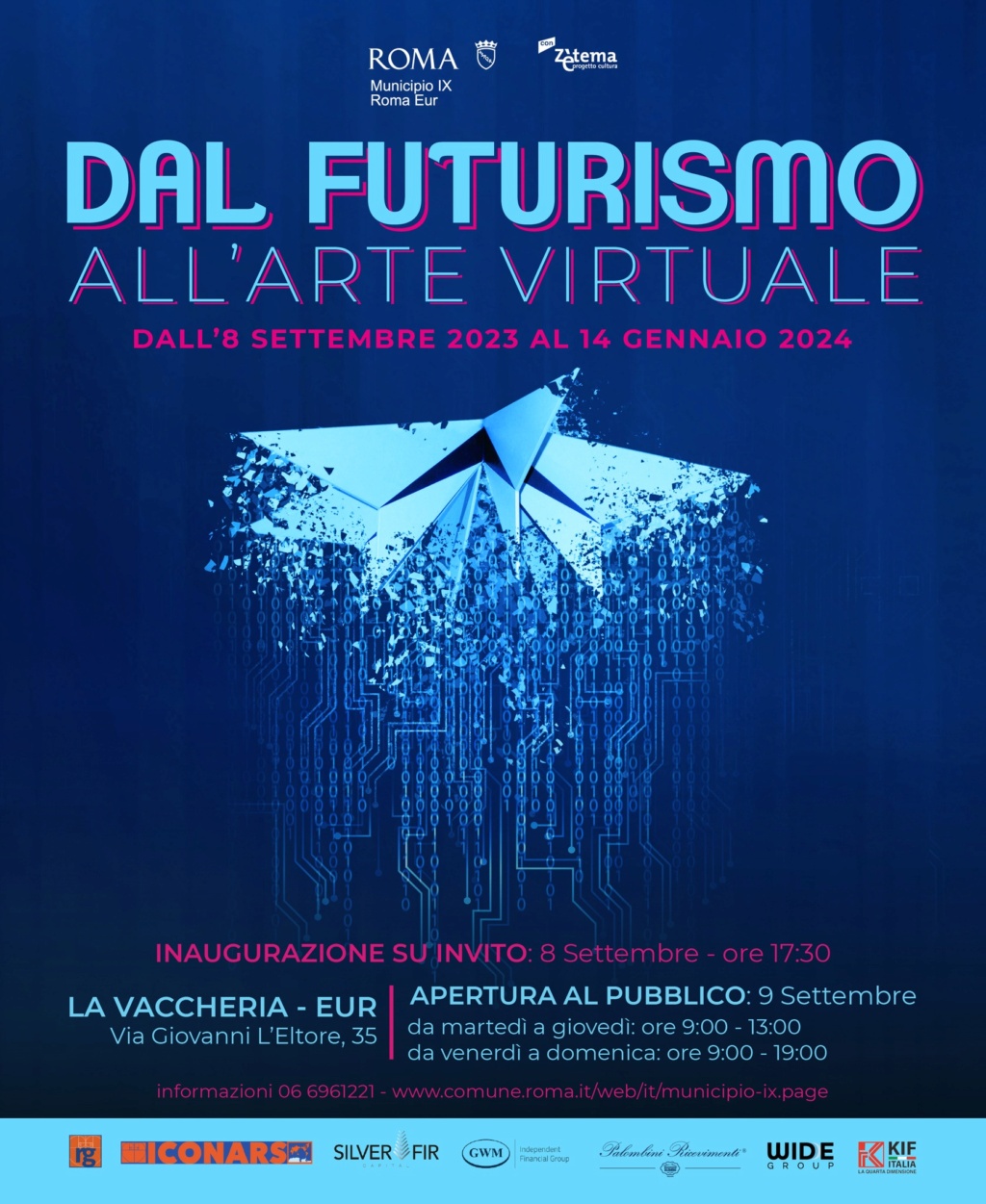 OmoGirando la mostra Dal Futurismo all’arte virtuale alla Vaccheria 37186210
