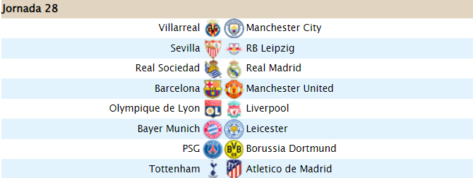 Resultados: Jornada 28 Imagen14