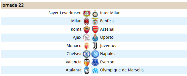 Jornada 22 Jornad24