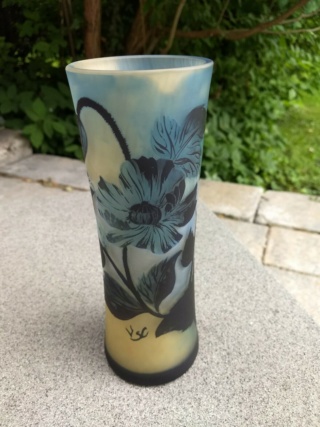 Vase  TIP  - copie verrerie Val Saint Lambert S-l16010