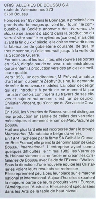 service a eau verre fumé des annees 70 -- service  Boussu (Belgique) Win_2024