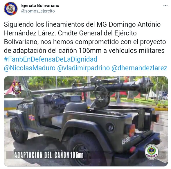 Artillería del Ejército Bolivariano de Venezuela - Página 14 _2021038