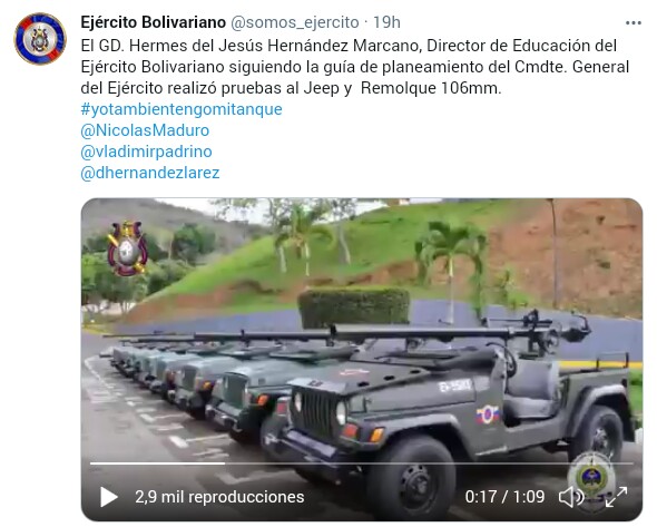 Artillería del Ejército Bolivariano de Venezuela - Página 14 _2021070