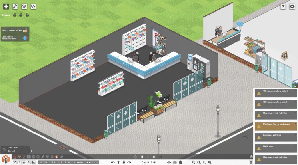 [OPEN LOW] Employees can walk through pharmacy counters 20200412