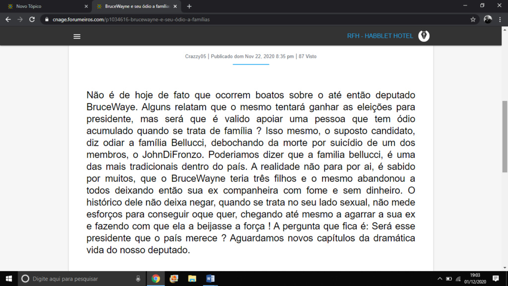 [REQ] AÇÃO CONTRA CRAZZY05 POR CALÚNIA, INJÚRIA E DIFAMAÇÃO Captur91