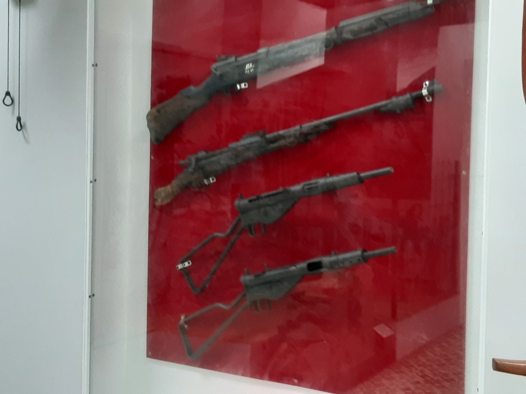 Musée Ho Chi Minh Da Nang : armes légères Viet710