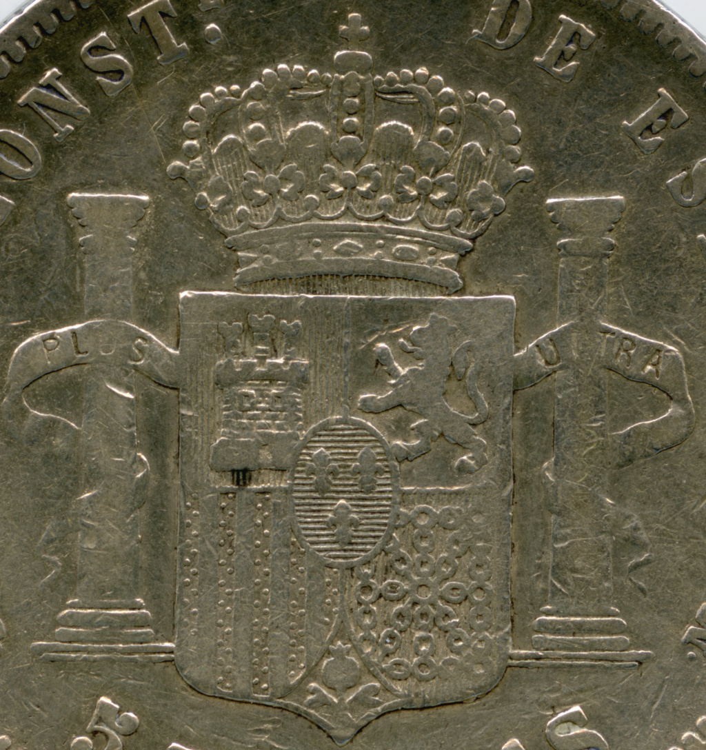 5 Pesetas Alfonso XII 1877 *77 DEM, otro duro sevillano. Análisis detallado. 000_es10