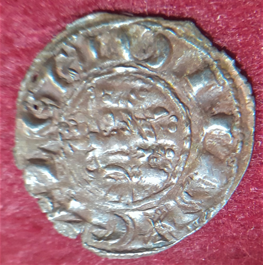 Dinero de Fernando IV. Emisión 1297. Cuenco. Cuenca 20210513