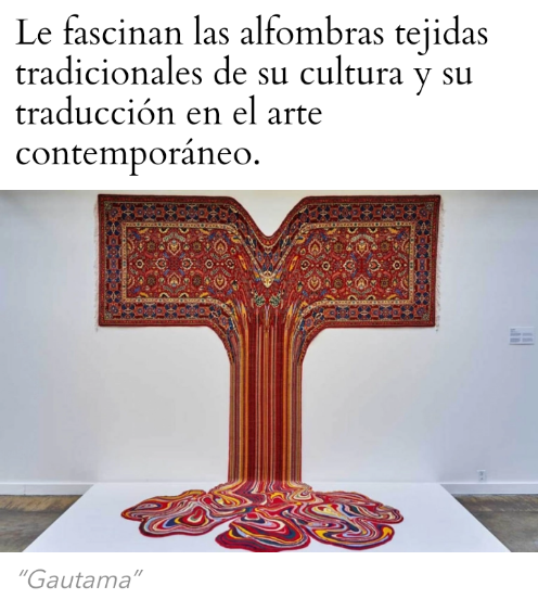 Estas alfombras vanguardistas parecen derretirse en charcos de colores Scree102