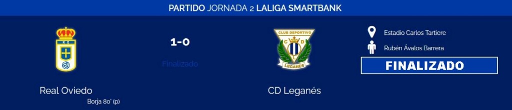 JORNADA 2 LIGA SMARTBANK 2022/2023 REAL OVIEDO-CD LEGANES (POST OFICIAL) 0115